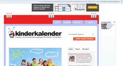 Desktop Screenshot of kinder-kalender.at